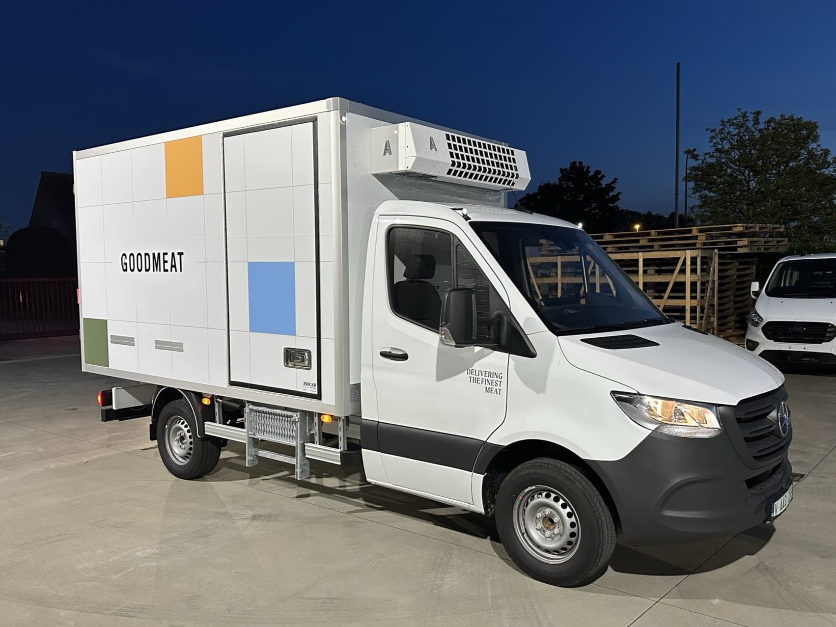 CK31 koelgroep op bestelwagen